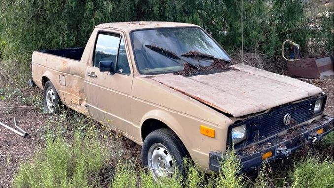 1980 Volkswagen Rabbit Pickup Truck For Sale in Valley Center, CA